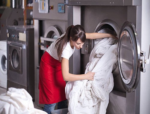 cleaned clothes