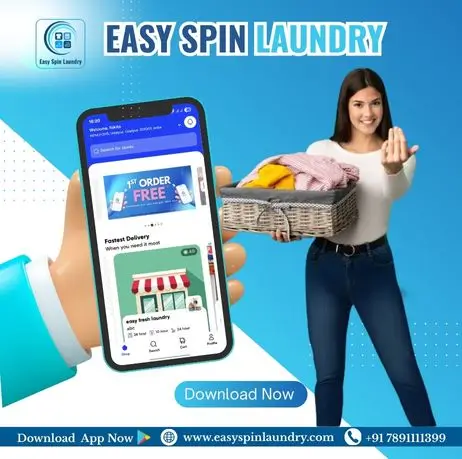 Professional laundry service in Bangalore with doorstep pickup and delivery