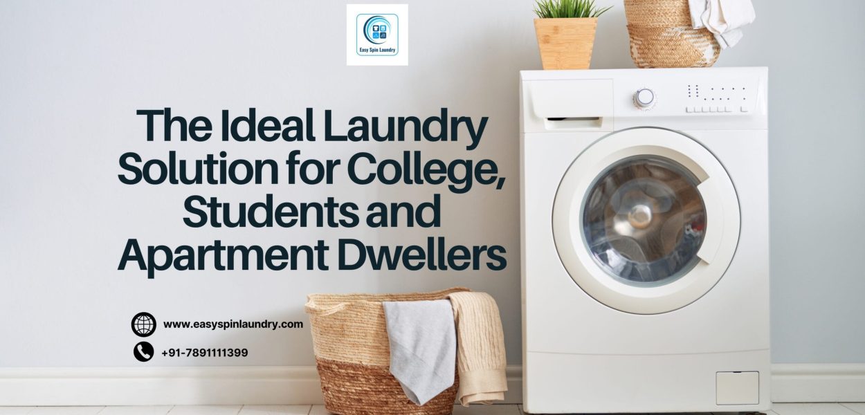 The Ideal Laundry Solution for College, Students and Apartment Dwellers